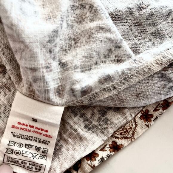 Bebe Organic Girls Gabriella in Vintage Floral Long Sleeve Dress size 8 - Picture 8 of 8